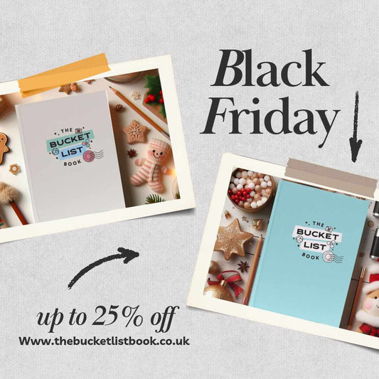 Unlock Your Dreams with The Bucket List Book: Black Friday Special!