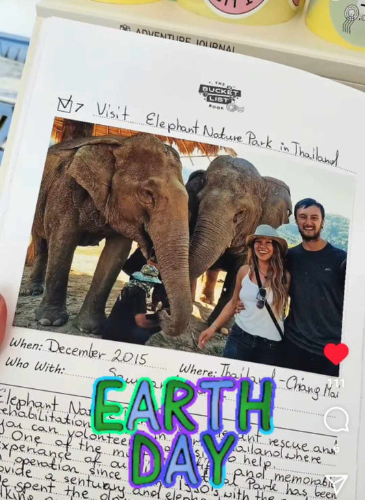 🌍 Happy Earth Day from The Bucket List Journal! 🌱✨
