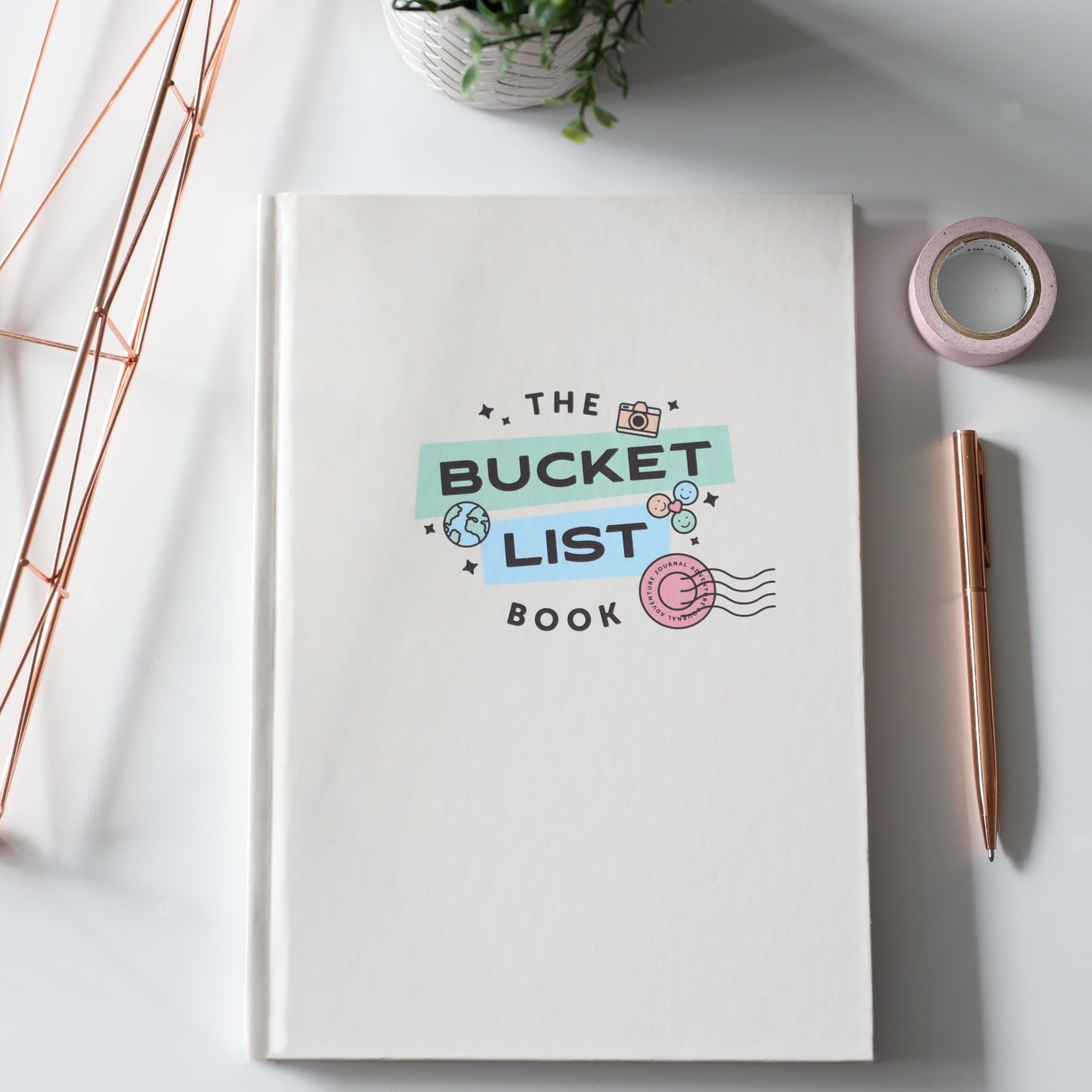 THE BUCKET LIST BOOK - HARDCOVER CREAM STANDARD
