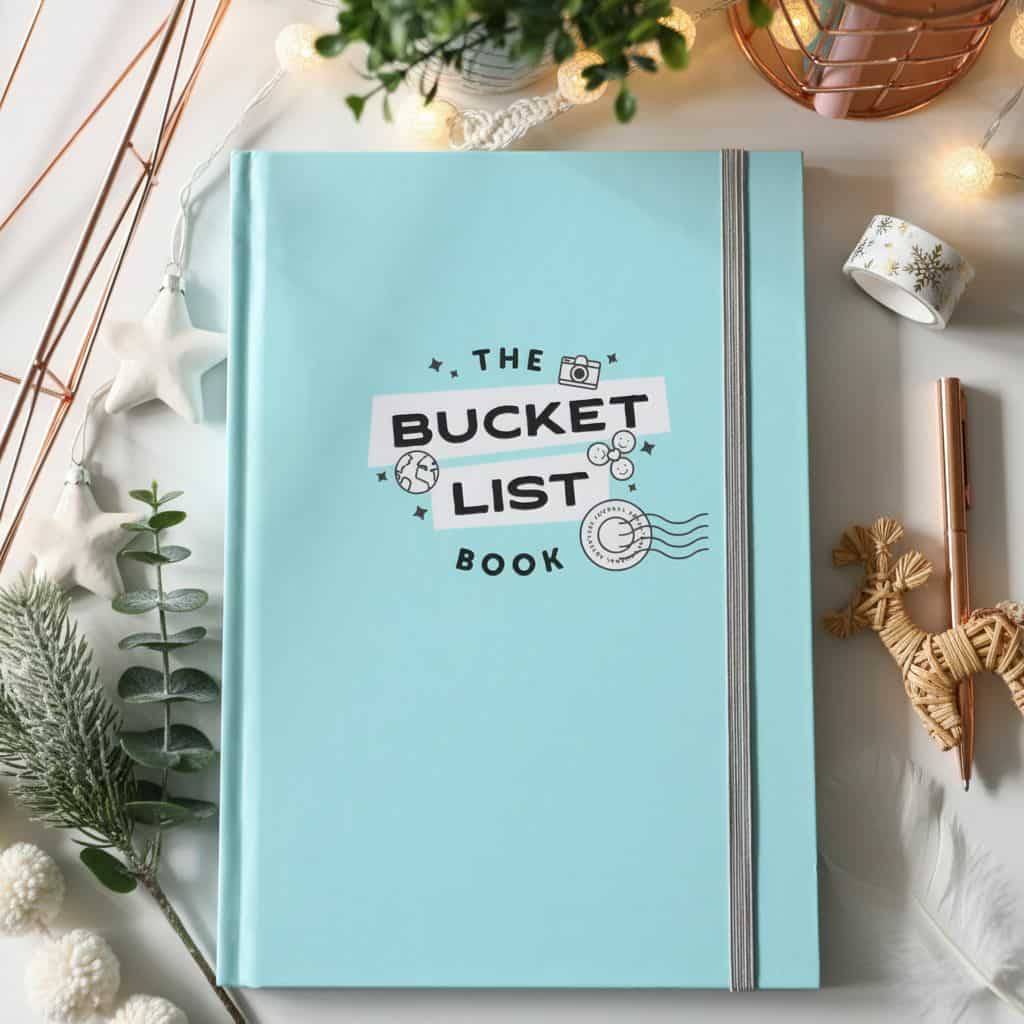 The Bucket List Book – Hardcover Beautiful Journal