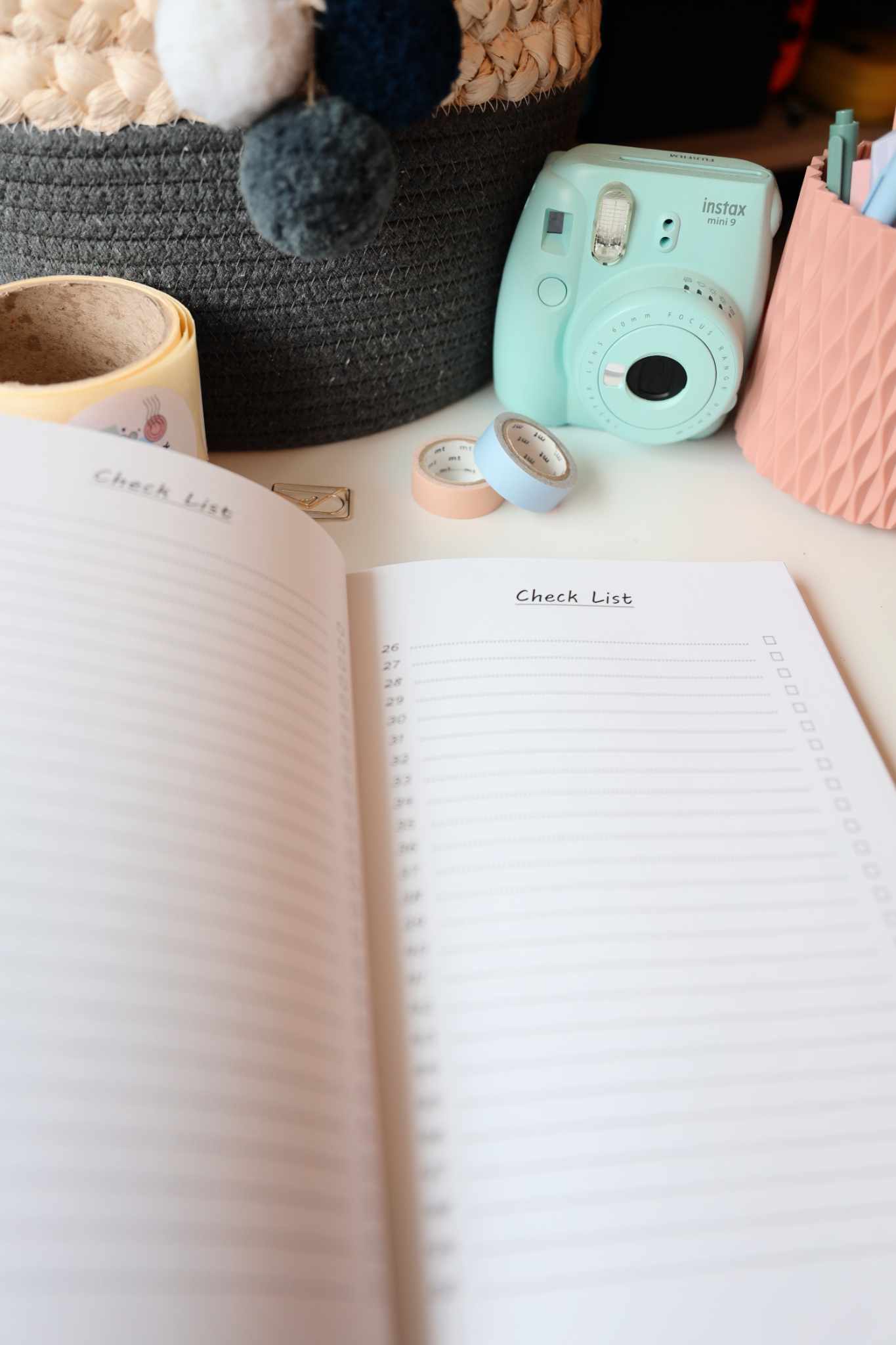 THE BUCKET LIST BOOK - HARDCOVER PINK PERSONALISED JOURNAL
