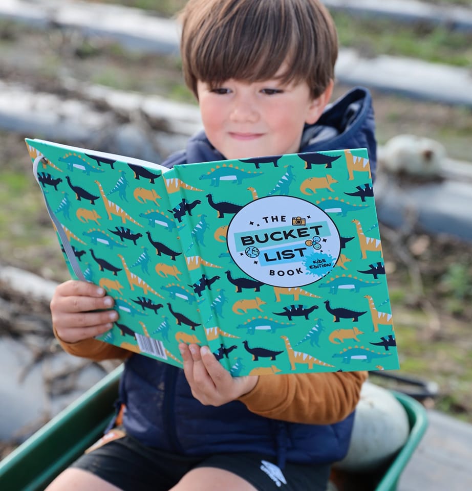 THE BUCKET LIST BOOK - HARDCOVER KIDS EDITION - JURASSIC COAST