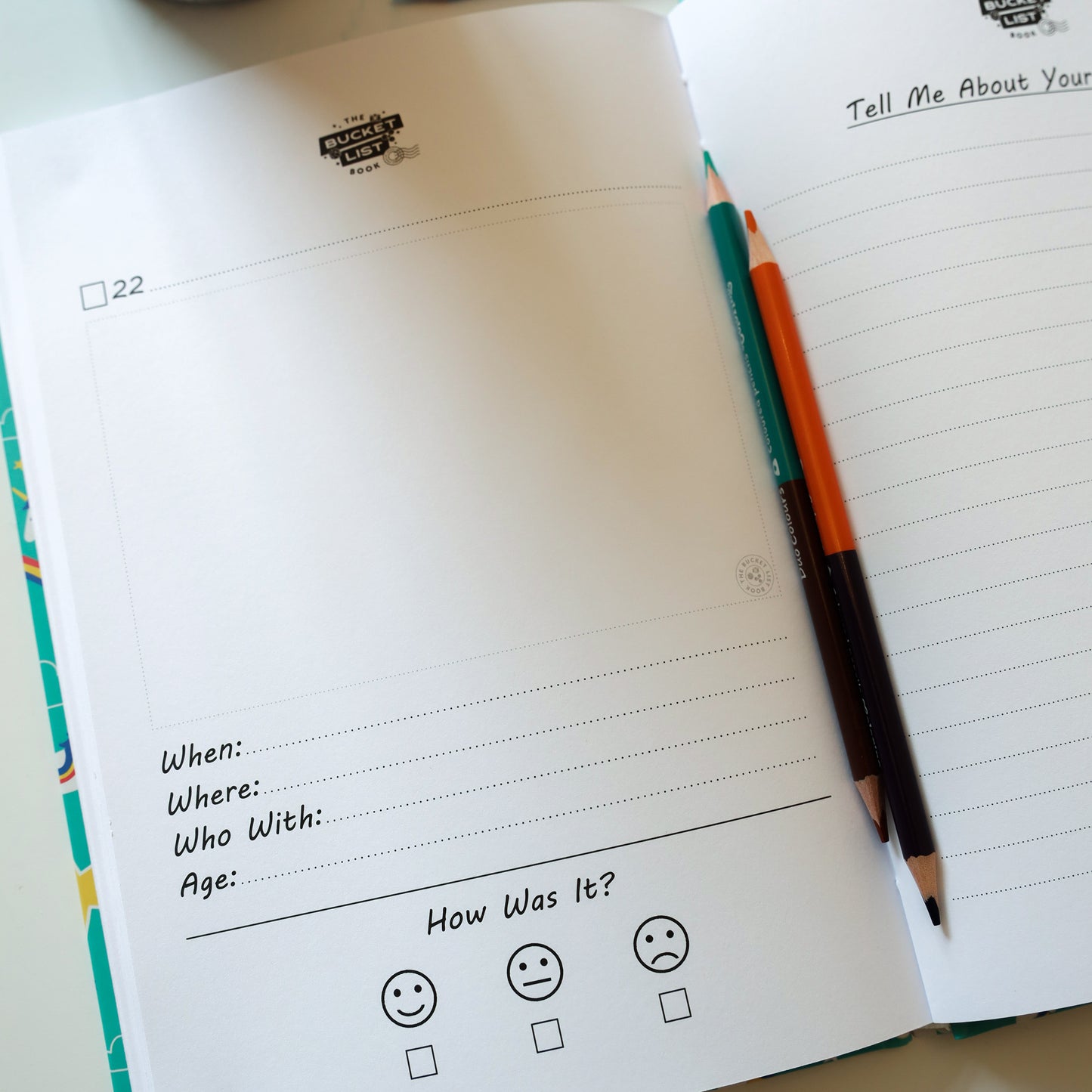 the bucket list book kids edition