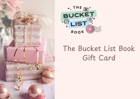 Introducing: The Bucket List Book + Gift Card