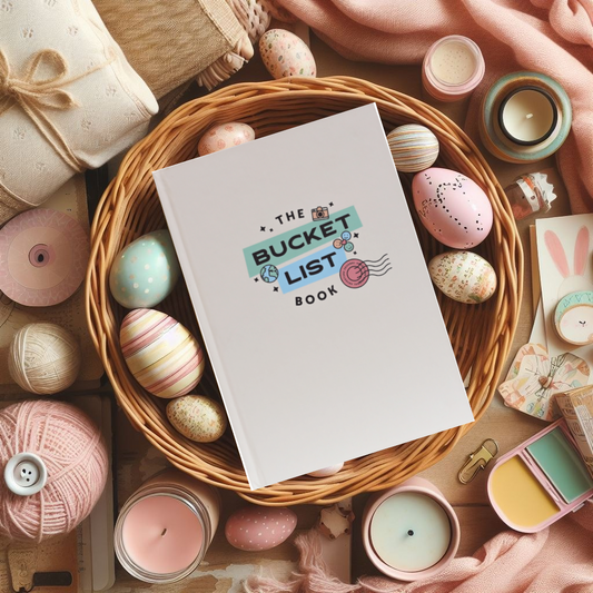 🌷🐰 Happy Easter from the Team at The Bucket List Book! 🐣🍫