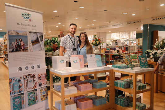 The Bucket List Book is Now Available at John Lewis & Partners!