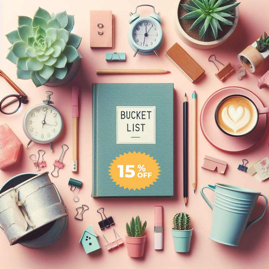 Mother's Day Surprise! Treat the special woman in your life to a heart-warming 15% off @TheBucketListBook with code: MOTHER15