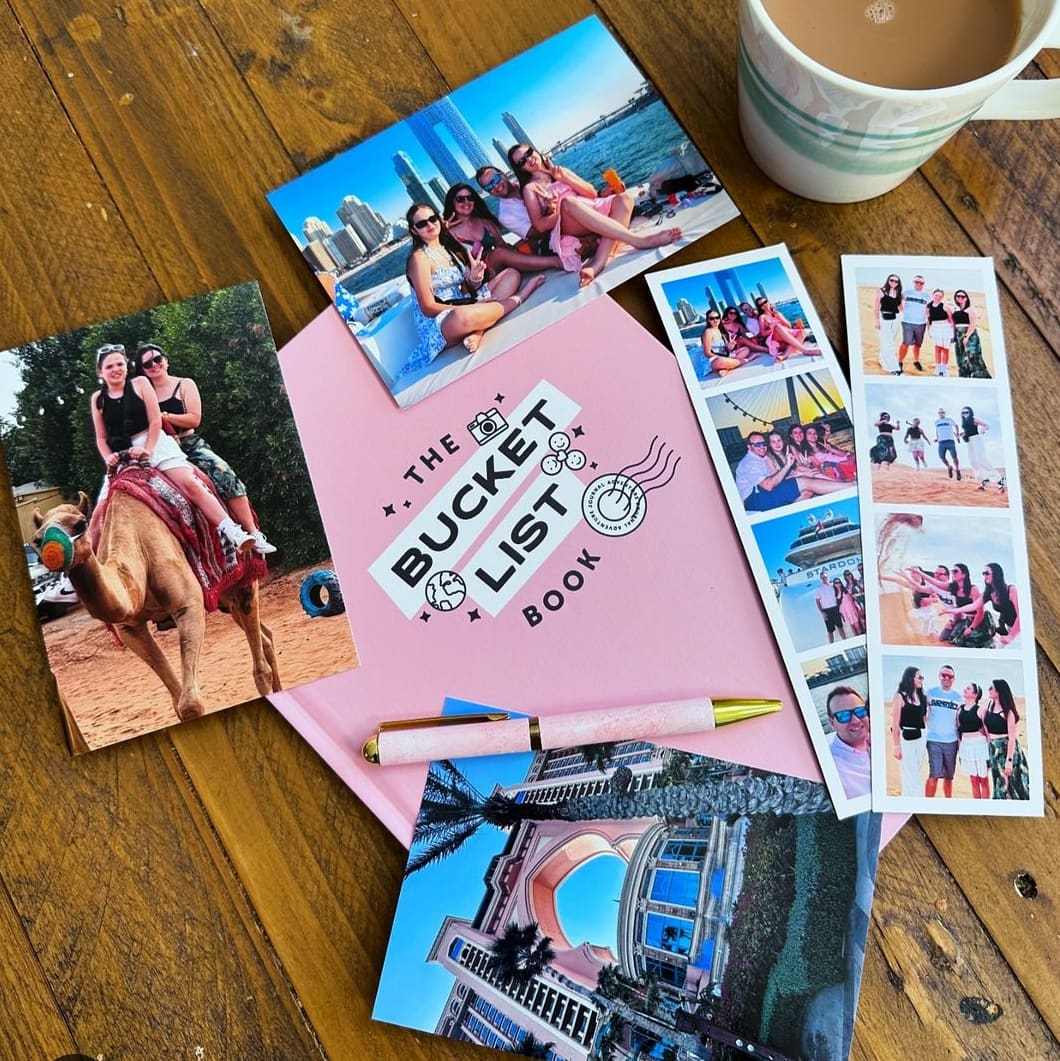 Embark on Your Next Adventure with The Bucket List Book: Featuring @sunset_travels_by_erica's Dubai Expedition!