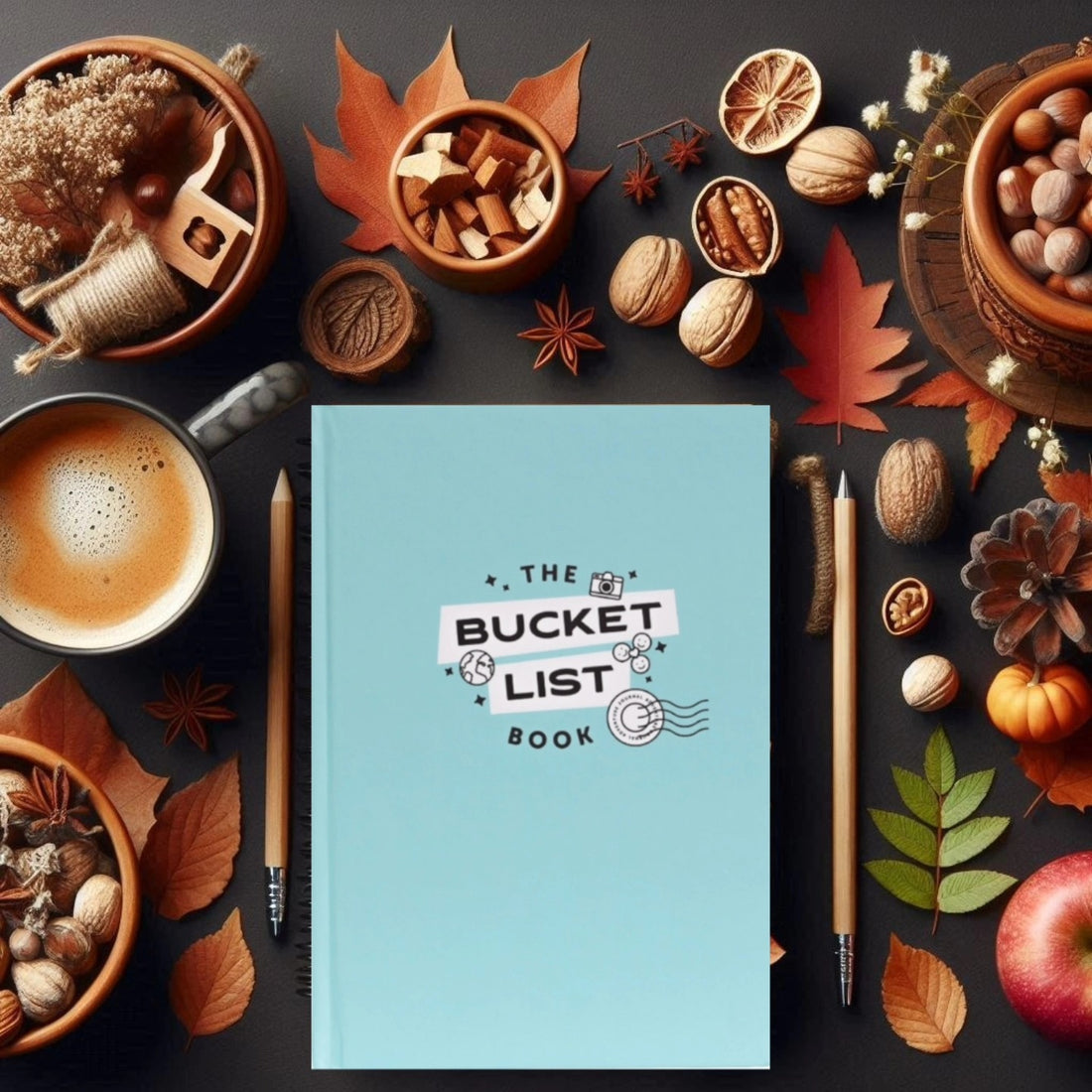 Cross Off Your Dreams This Season: Embrace Adventure with The Bucket List Book 🎃✨