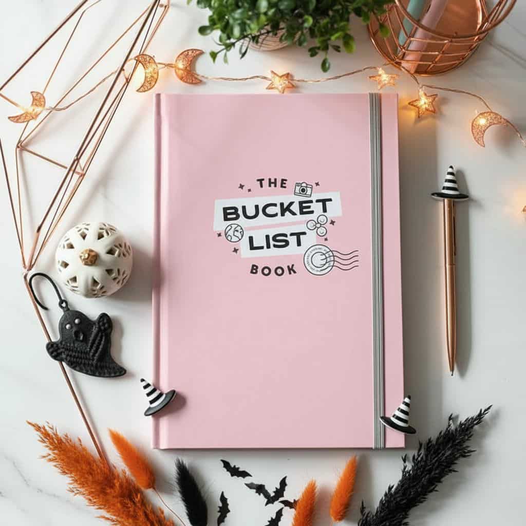 🎃 Only 1 Day Until Halloween! Capture the Magic of Spooky Season in Your Bucket List Journal 👻✨