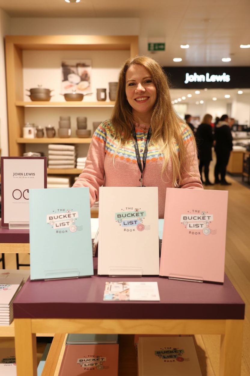 Cozy November Vibes & Holiday Sparkle with The Bucket List Book ✨