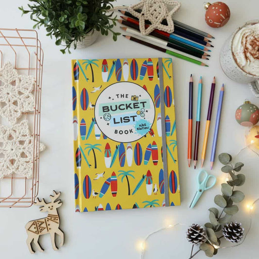 Bucket List Journal for Kids – Fun-Filled Hardcover Adventure Book