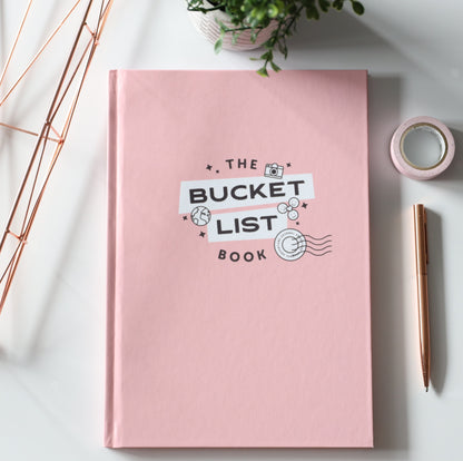 THE BUCKET LIST BOOK - HARDCOVER  PINK STANDARD