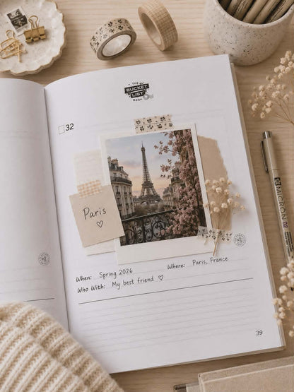 The Bucket List Book – Hardcover Adventure Journal