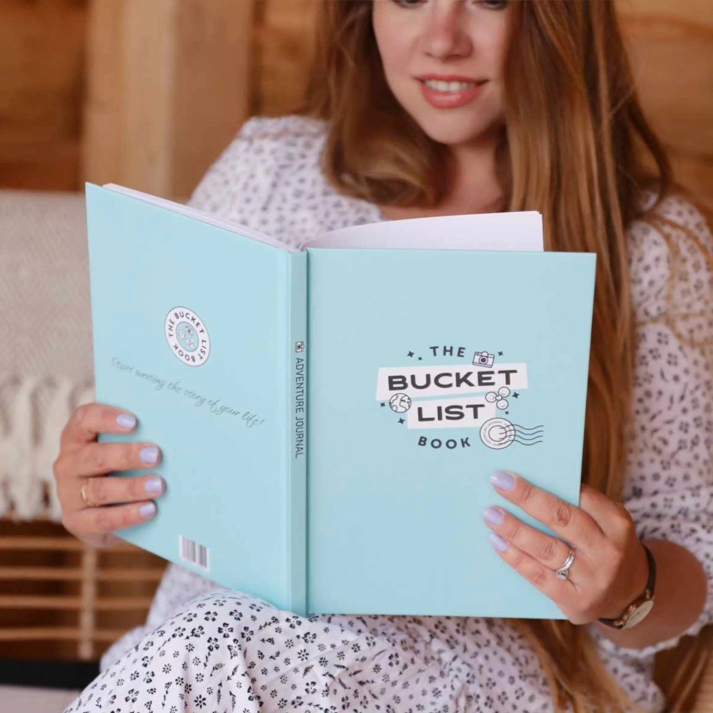 THE BUCKET LIST BOOK - HARDCOVER  BLUE STANDARD