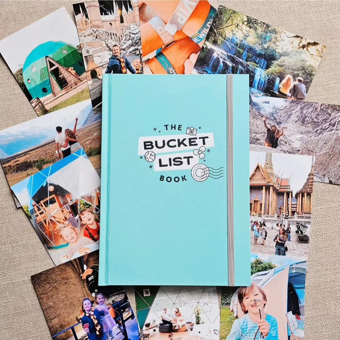 THE BUCKET LIST BOOK - HARDCOVER BLUE PREMIUM