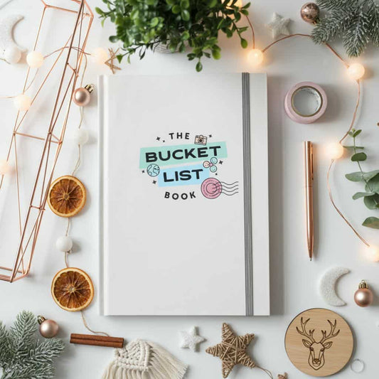 The Bucket List Book – Hardcover Beautiful Journal
