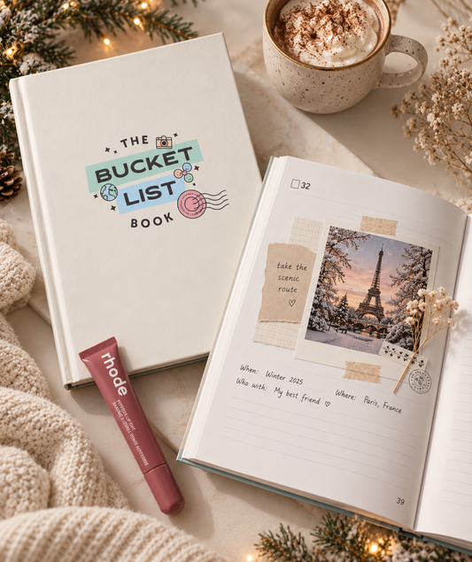 Bucket List Journal – Hardcover Adventure Journal | The Bucket List Book