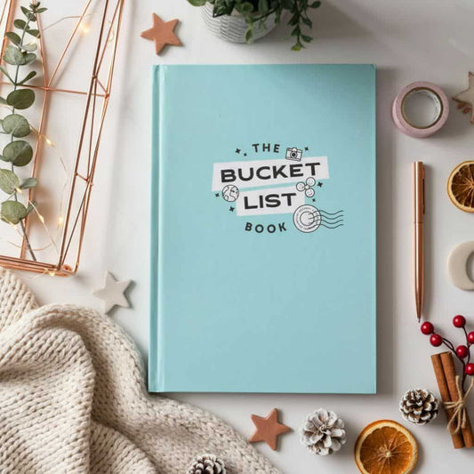 The Bucket List Book – A Beautiful  Hardcover Keepsake Journal