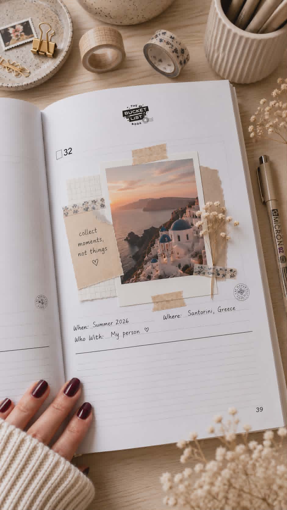 The Bucket List Book – Hardcover Adventure Journal