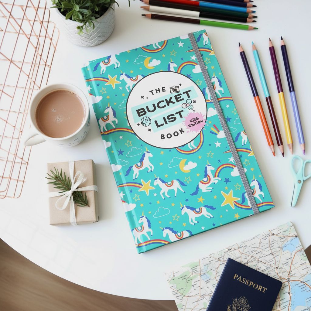 Bucket List Journal for Kids – Fun-Filled Hardcover Adventure Book