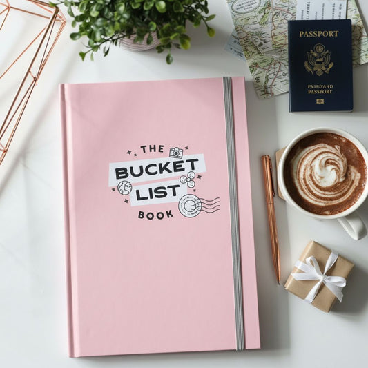 The Bucket List Book – Hardcover Beautiful Journal