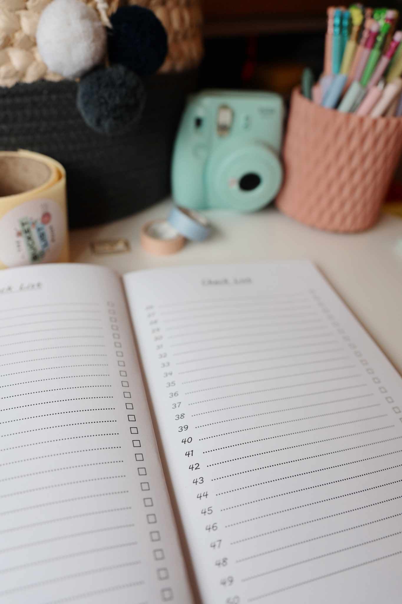 The Bucket List Book – Hardcover Beautiful Journal